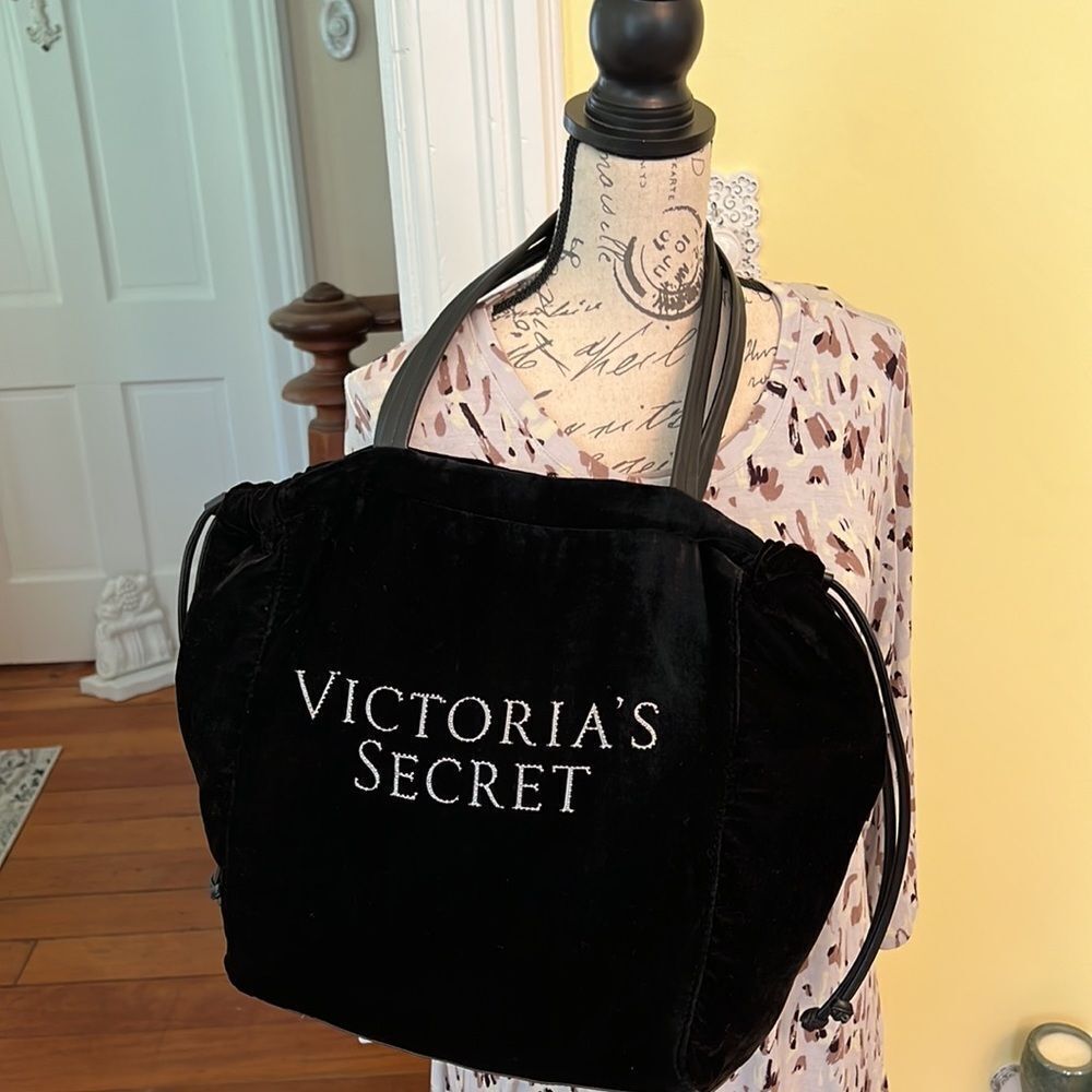 Victorias Secret *Velvet* Soft Body Tote Bag EUC
